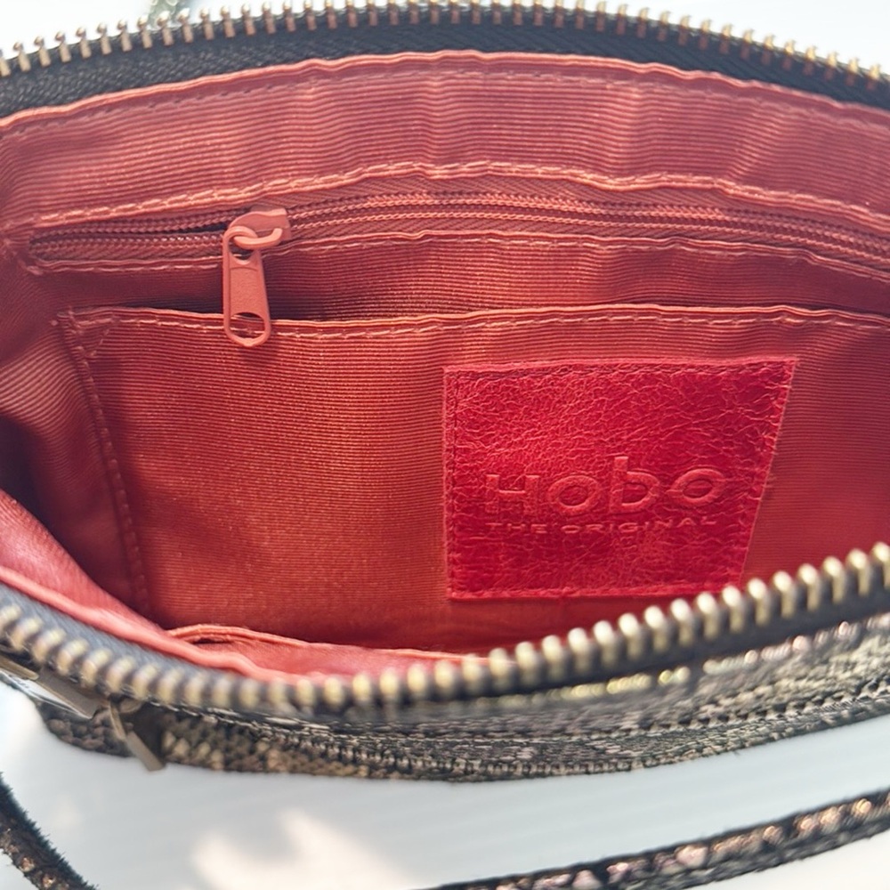 HOBO International Mara Iridescent Snakeskin Crossbody - Picture 8 of 11